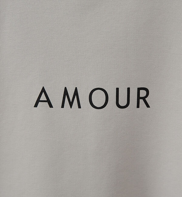 ABAHOUSE「【AMOUR】ベアポンチ ロゴ 半袖Tシャツ」|Tシャツ・カットソー|