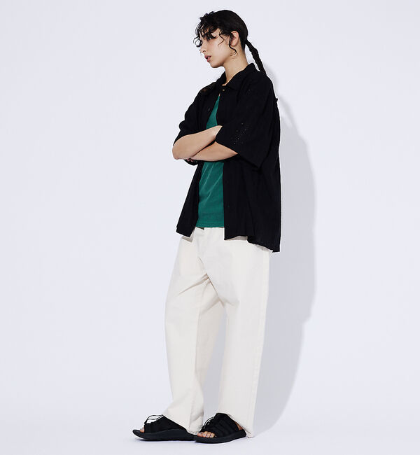 ABAHOUSE「【Revo./レボ】Relax Fit /リラックスフィット /Sheer Ja」|シャツ・ブラウス|