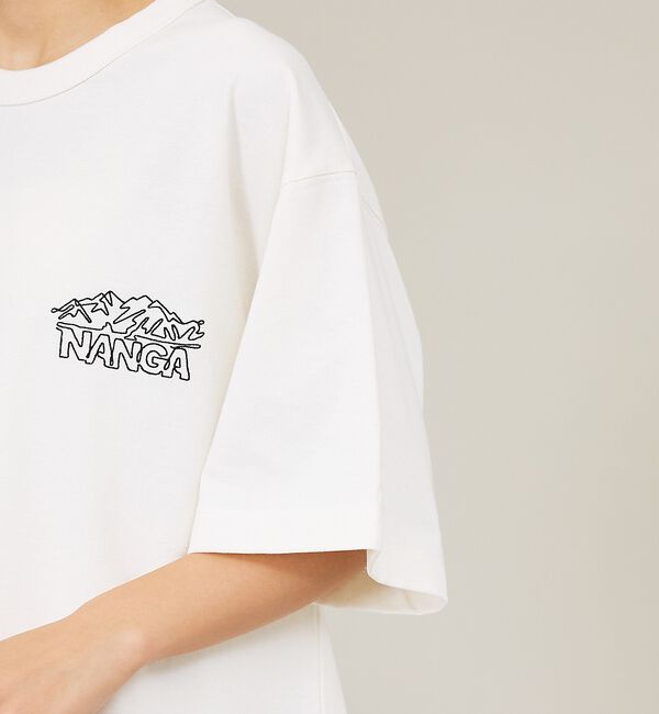 ABAHOUSE「【NANGA / ナンガ】Chest Logo T-Shirt / 胸ロゴTシャ」|Tシャツ・カットソー|
