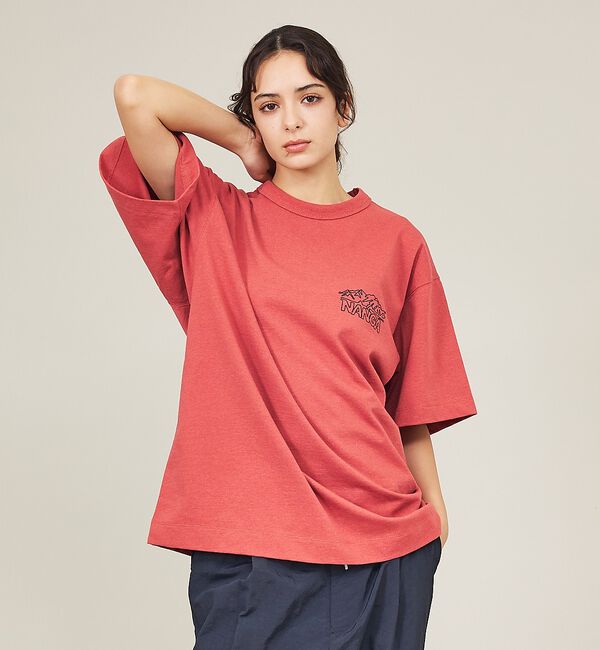 ABAHOUSE「【NANGA / ナンガ】Chest Logo T-Shirt / 胸ロゴTシャ」|Tシャツ・カットソー|