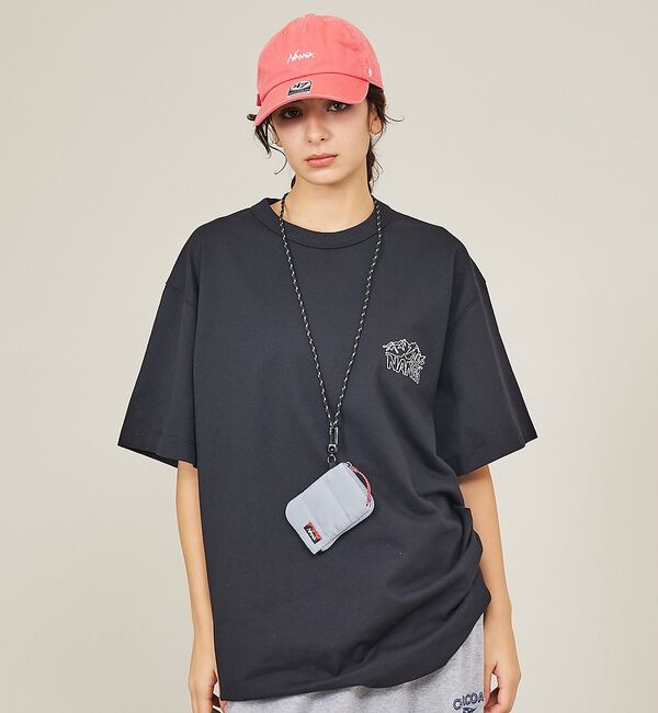 ABAHOUSE「【NANGA / ナンガ】Chest Logo T-Shirt / 胸ロゴTシャ」|Tシャツ・カットソー|