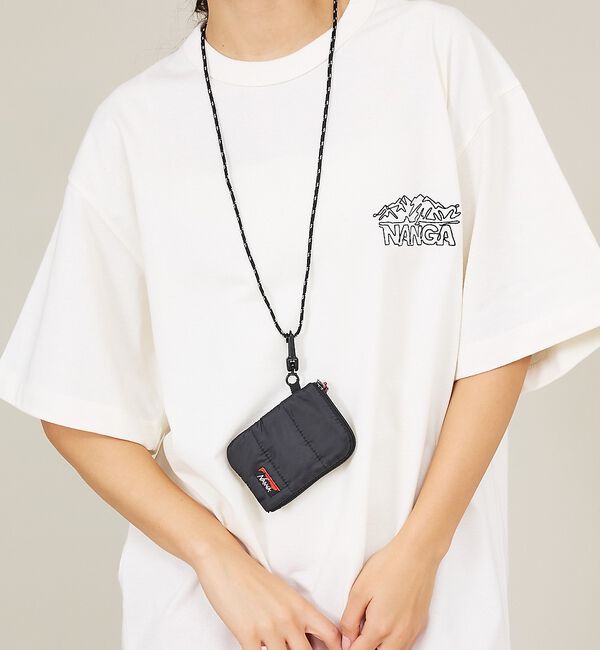 ABAHOUSE「【NANGA / ナンガ】Chest Logo T-Shirt / 胸ロゴTシャ」|Tシャツ・カットソー|