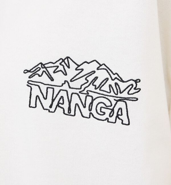 ABAHOUSE「【NANGA / ナンガ】Chest Logo T-Shirt / 胸ロゴTシャ」|Tシャツ・カットソー|