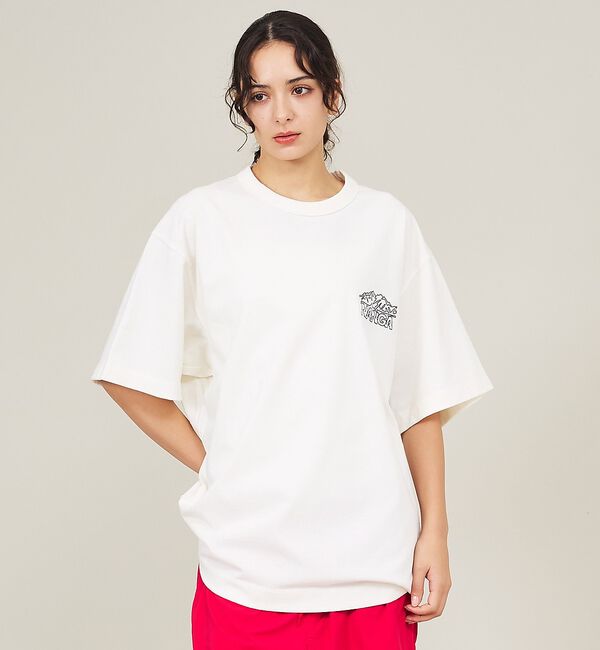 ABAHOUSE「【NANGA / ナンガ】Chest Logo T-Shirt / 胸ロゴTシャ」|Tシャツ・カットソー|