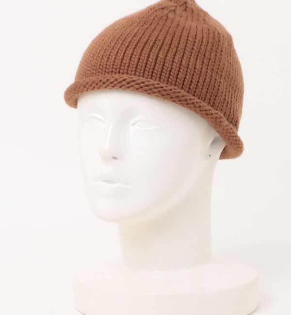 ABAHOUSE「【POLER / ポーラー】ROLL UP BEANIE / ロールアップビーニ」|その他|ダークブラウン