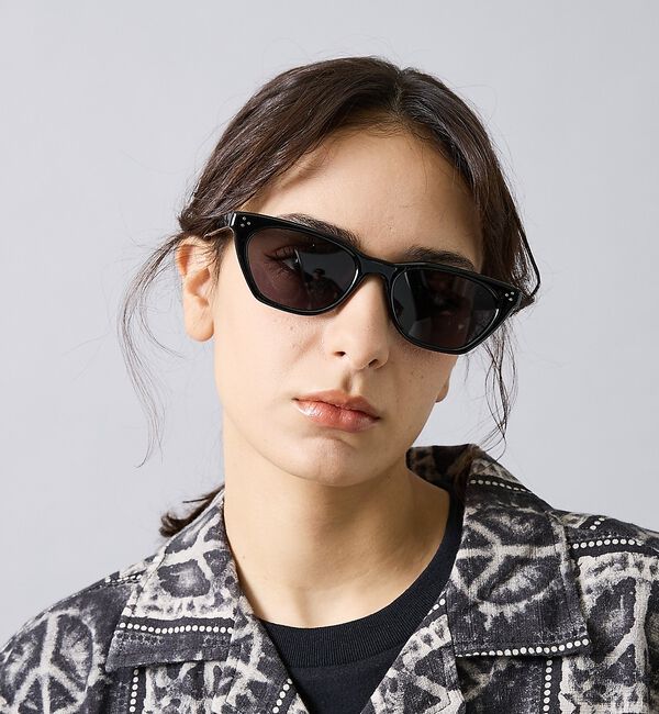 Rouge vif「【NOPUBLIC/ノーパブリック】キャッツアイサングラス/01:02/サングラ」|メガネ|