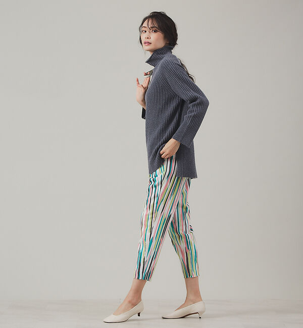 qualite「メルティストライプパンツ」|その他|