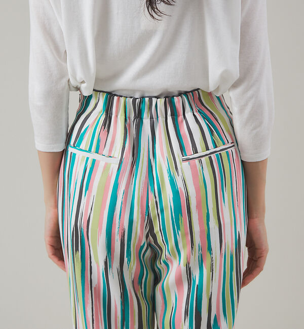 qualite「メルティストライプパンツ」|その他|