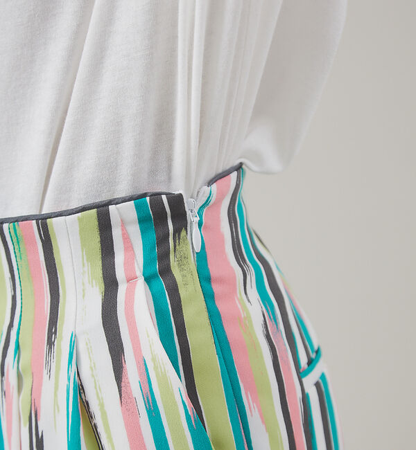 qualite「メルティストライプパンツ」|その他|