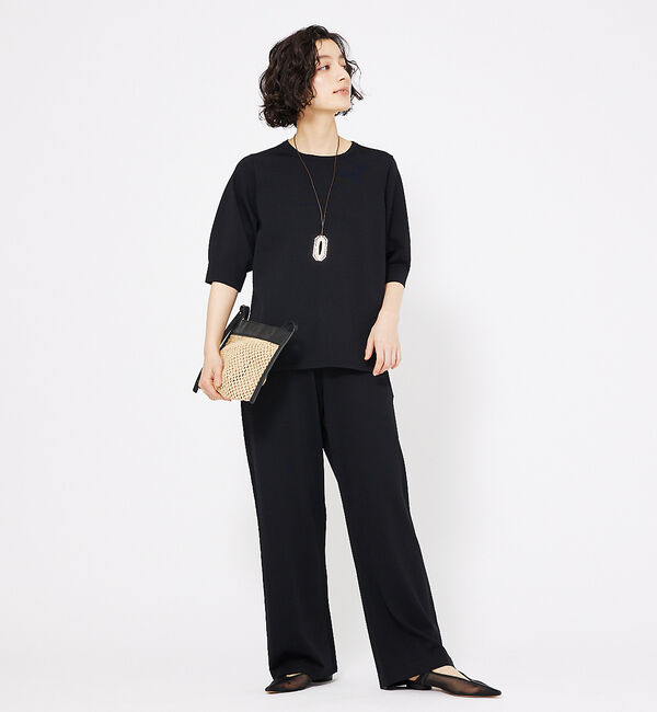 qualite「レーヨンストレッチストレートパンツ」|その他|