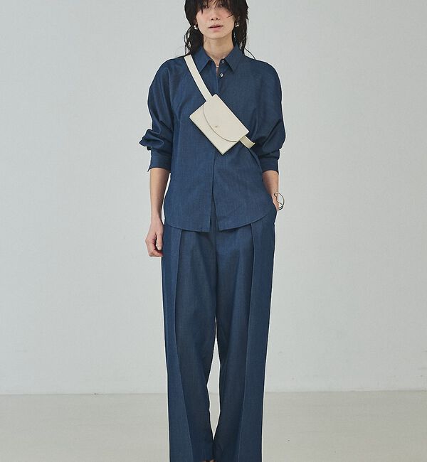 qualite「レザーベルトミニバック」|ショルダー・メッセンジャー|