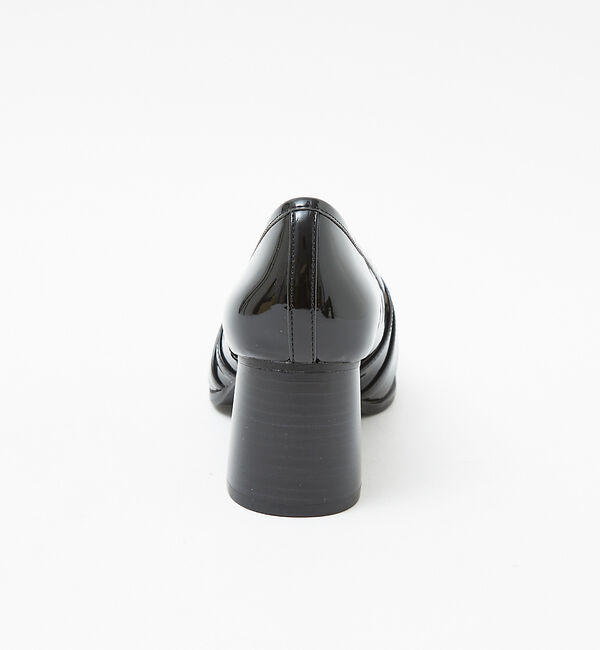 AU BANNISTER「【晴雨兼用】ヒールアップローファー」|レインシューズ|