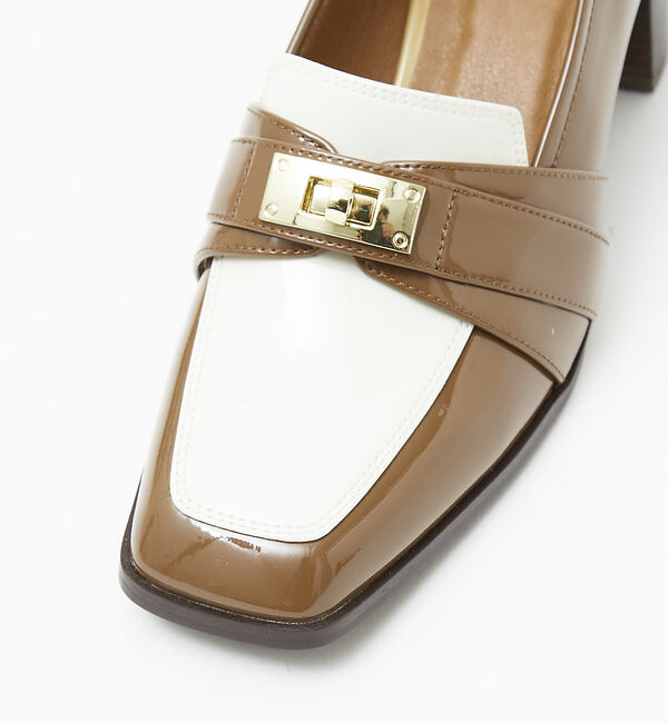 AU BANNISTER「【晴雨兼用】ヒールアップローファー」|レインシューズ|