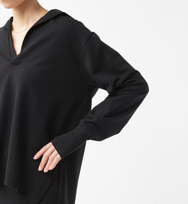 The Store by C' 「【COCUCA】スキッパープルオーバー」|ニット・セーター|