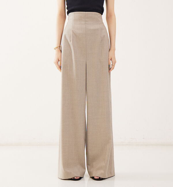 The Store by C' 「【COCUCA】ハイウエスト ワイドパンツ」|スラックス|