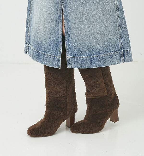 The Store by C' 「【PELLICO】ムートンロングブーツ」|ショートブーツ|