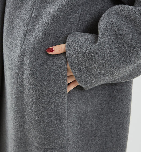 The Store by C' 「【HARUNOBUMURATA】 KAREN／ウールフーディーコート」|その他|