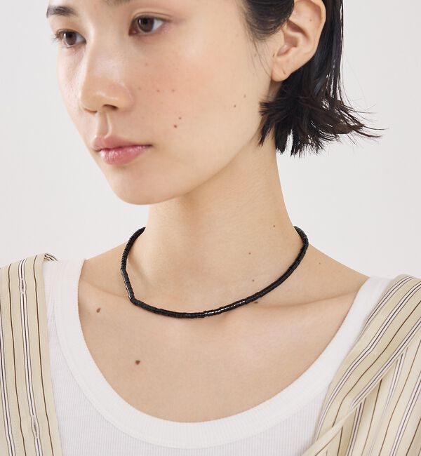 The Store by C' 「【SCHO】SERENA ONYX NECKLACE／オニキスネックレス」|ネックレス|