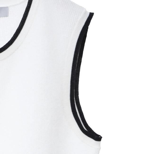 TIARA「ペプラムスリーブレスニット」|ニット・セーター|