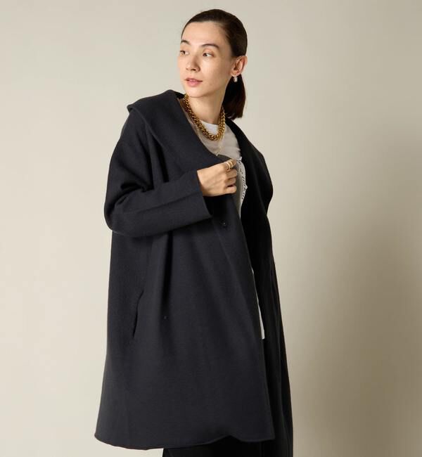 Liesse「圧縮ウールニットコート」|カーディガン|