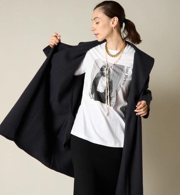 Liesse「圧縮ウールニットコート」|カーディガン|