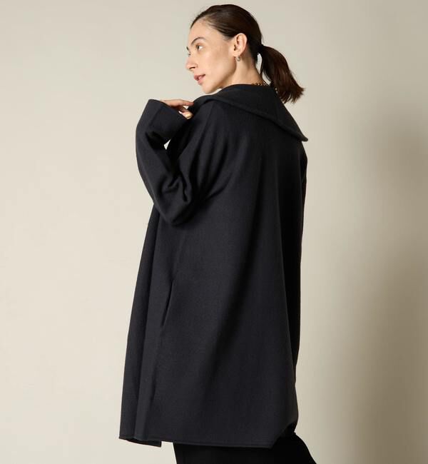 Liesse「圧縮ウールニットコート」|カーディガン|