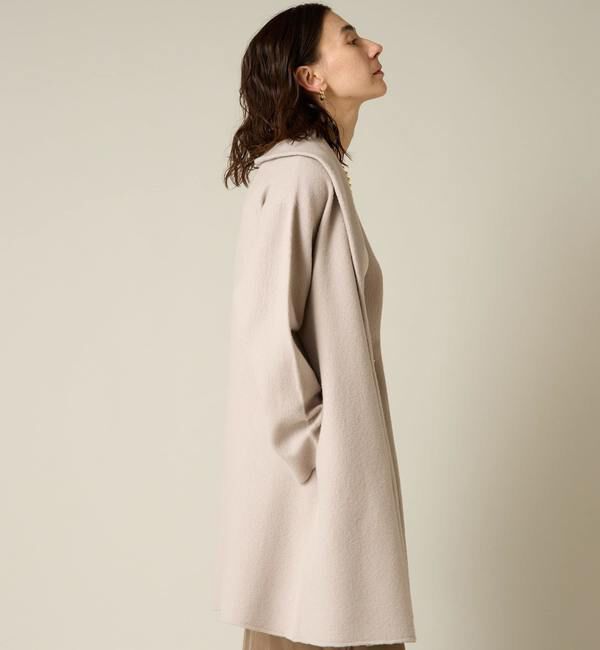 Liesse「圧縮ウールニットコート」|カーディガン|