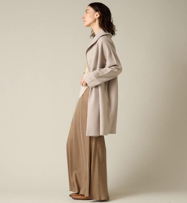 Liesse「圧縮ウールニットコート」|カーディガン|