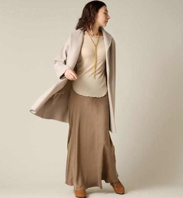 Liesse「圧縮ウールニットコート」|カーディガン|