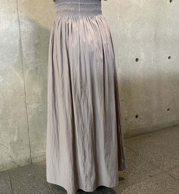 Liesse「シャーリングナロースカート」|スカート|