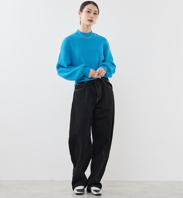 Soffitto「片畦編みニット」|ニット・セーター|