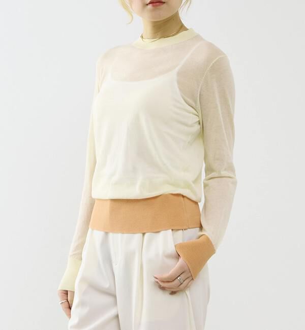 SOFFITTO「【A_/エース】ハイゲージニットプルオーバープルオーバー」|ニット・セーター|