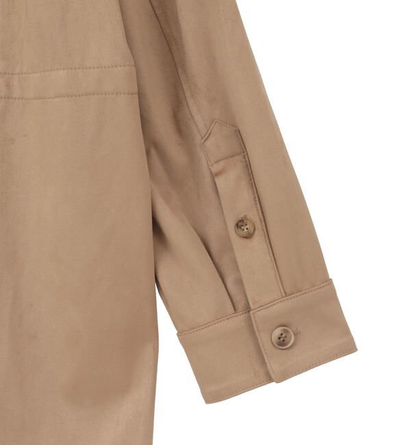 SOFFITTO「【URBAN CODE/アーバンコード】フェイクスウェードシャツ」|シャツ・ブラウス|