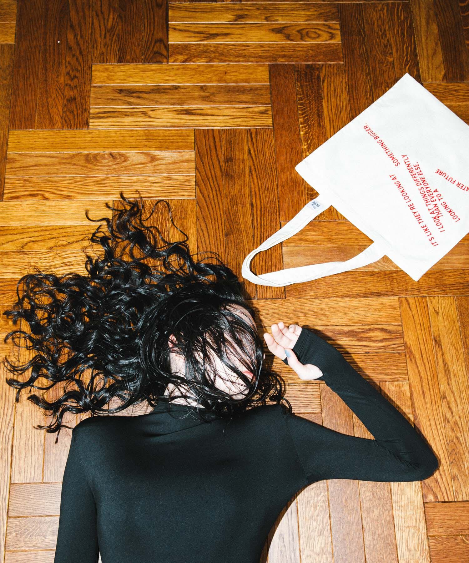 RODE SKO「Pas De DANSE　Letter ToteBag」|トートバッグ|