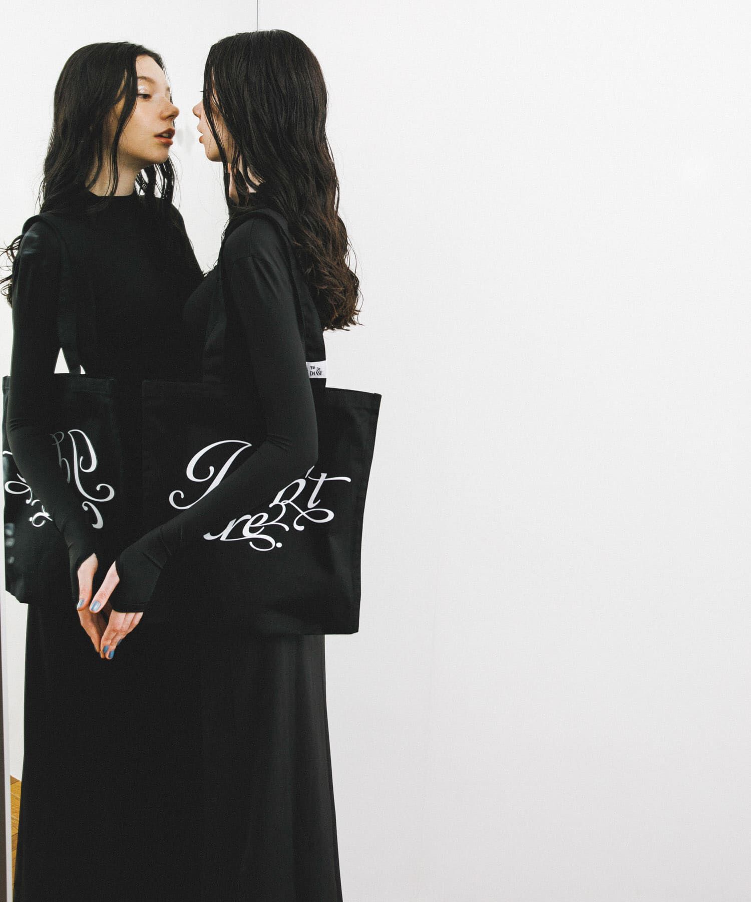 RODE SKO「Pas De DANSE　Letter ToteBag」|トートバッグ|