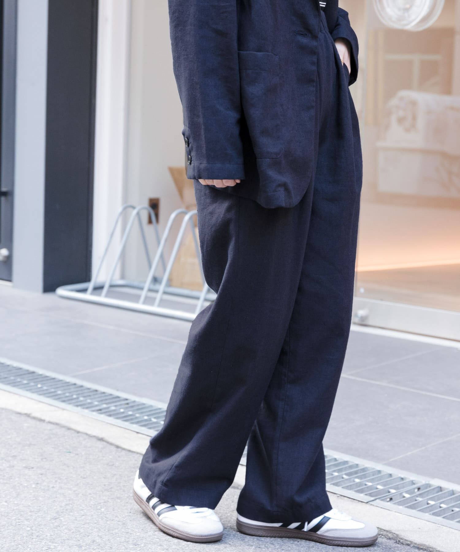 URBAN RESEARCH DOORS「FORK&SPOON　ヘンプ混イージーパンツ」|その他|