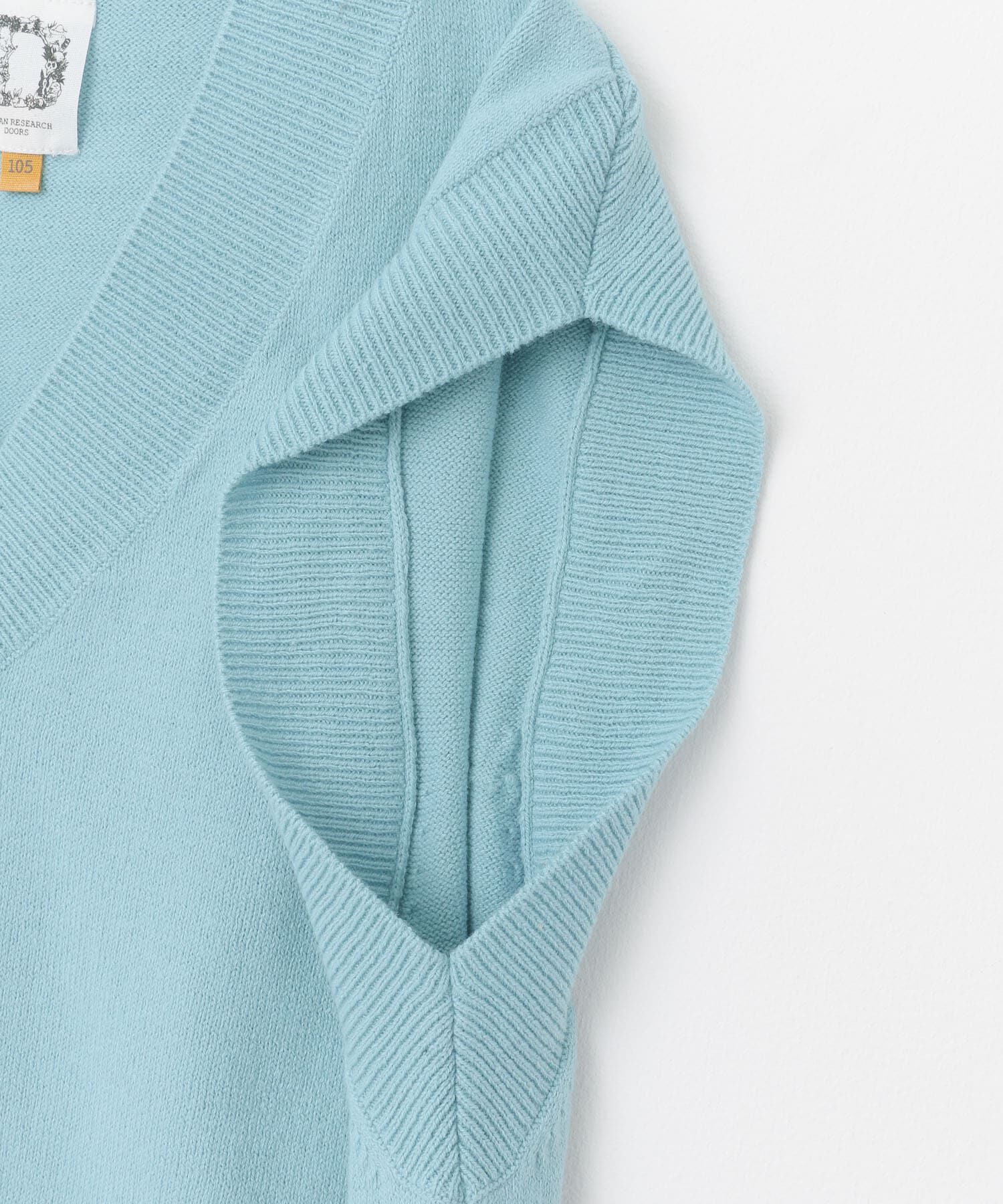 URBAN RESEARCH DOORS「『親子リンク』Vネックニットベスト(KIDS)」|ニット・セーター|