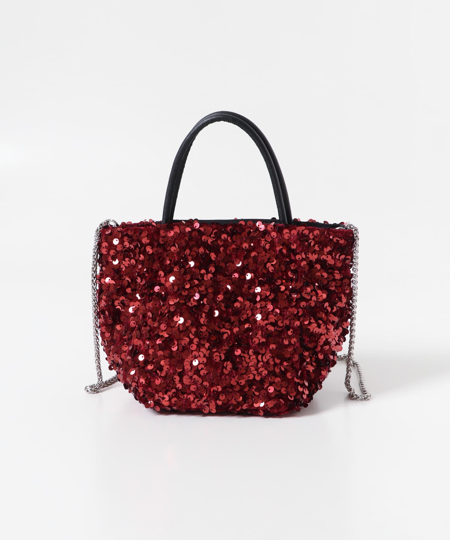 RODE SKO「チェーン付きスパンコールバッグ」|ショルダー・メッセンジャー|