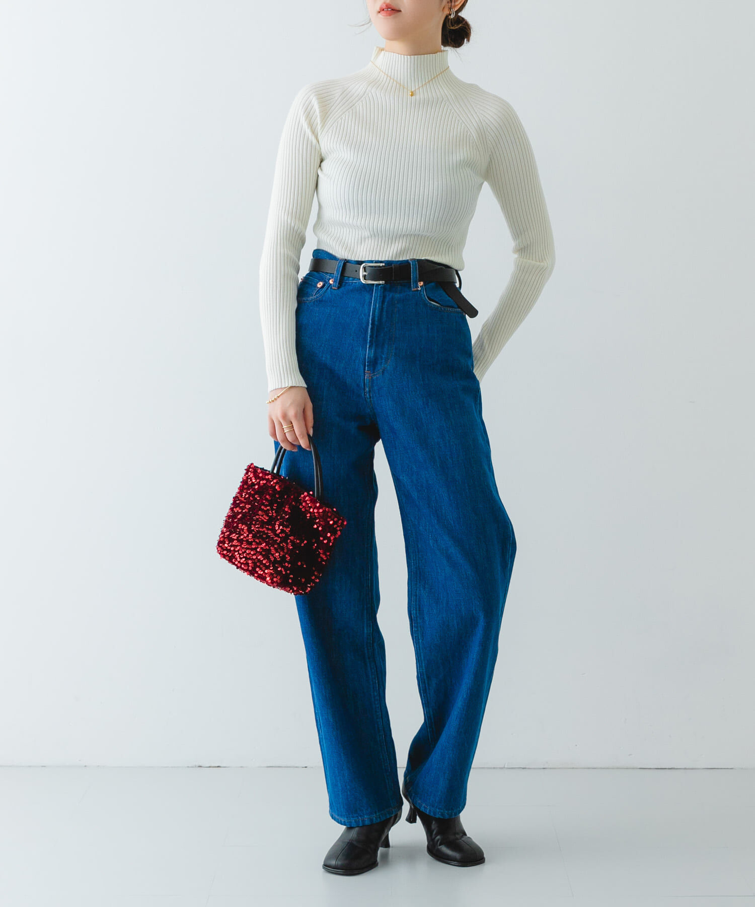 RODE SKO「チェーン付きスパンコールバッグ」|ショルダー・メッセンジャー|