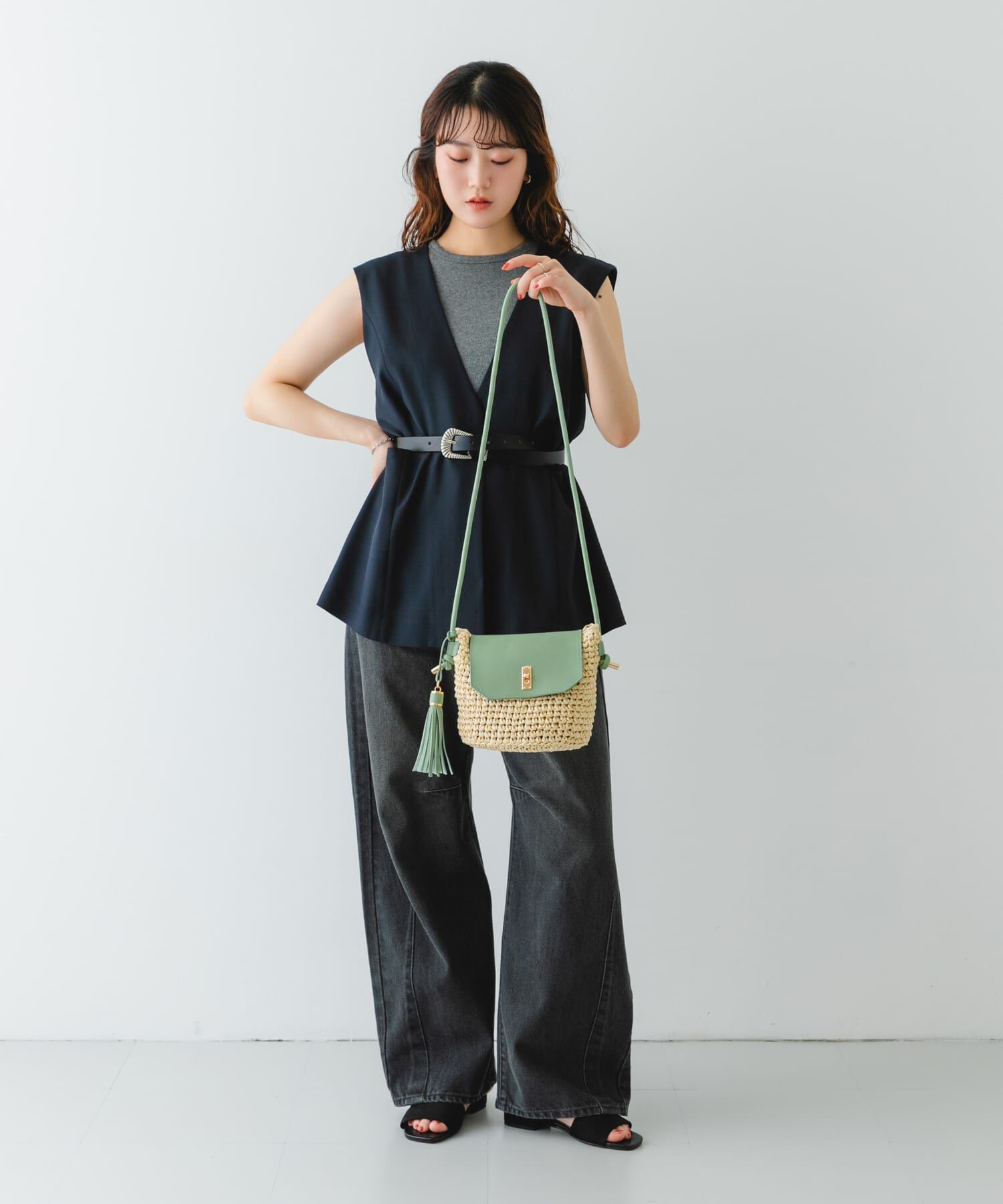 RODE SKO「ペーパーコンビショルダーバッグ」|ショルダー・メッセンジャー|