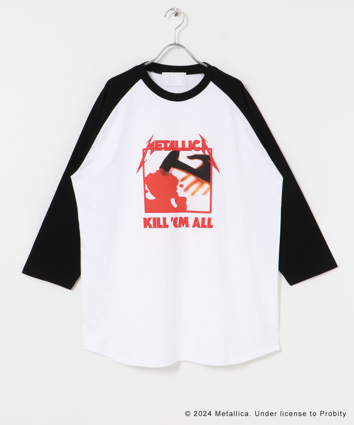 URBAN RESEARCH「URBAN RESEARCH iD　METALLICA RAGLAN T-SHIRTS」|Tシャツ・カットソー|