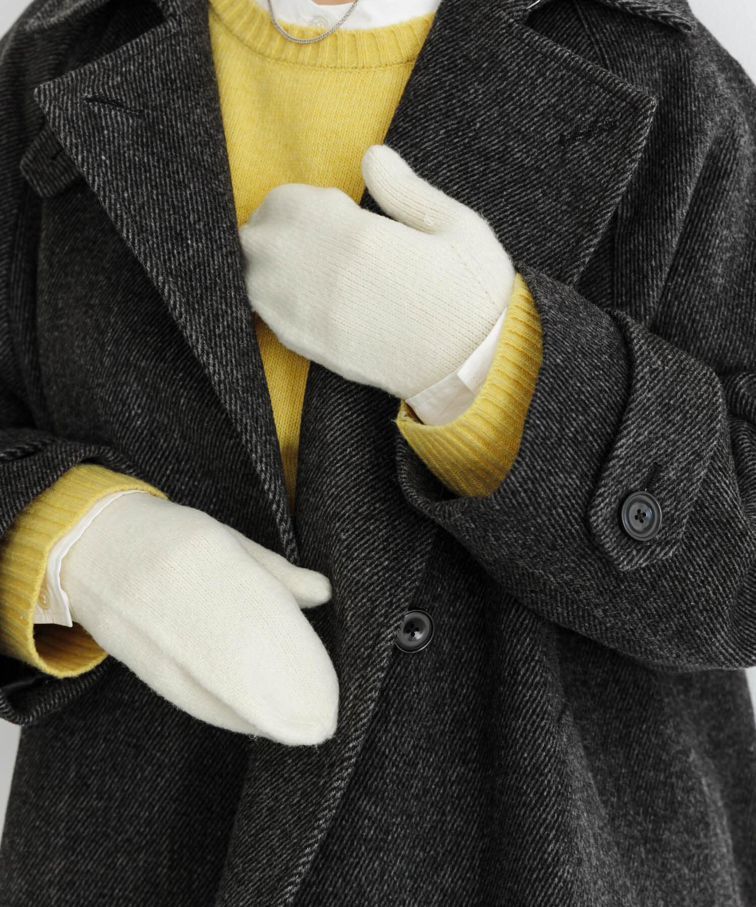 URBAN RESEARCH「ミトン」|手袋|ホワイト