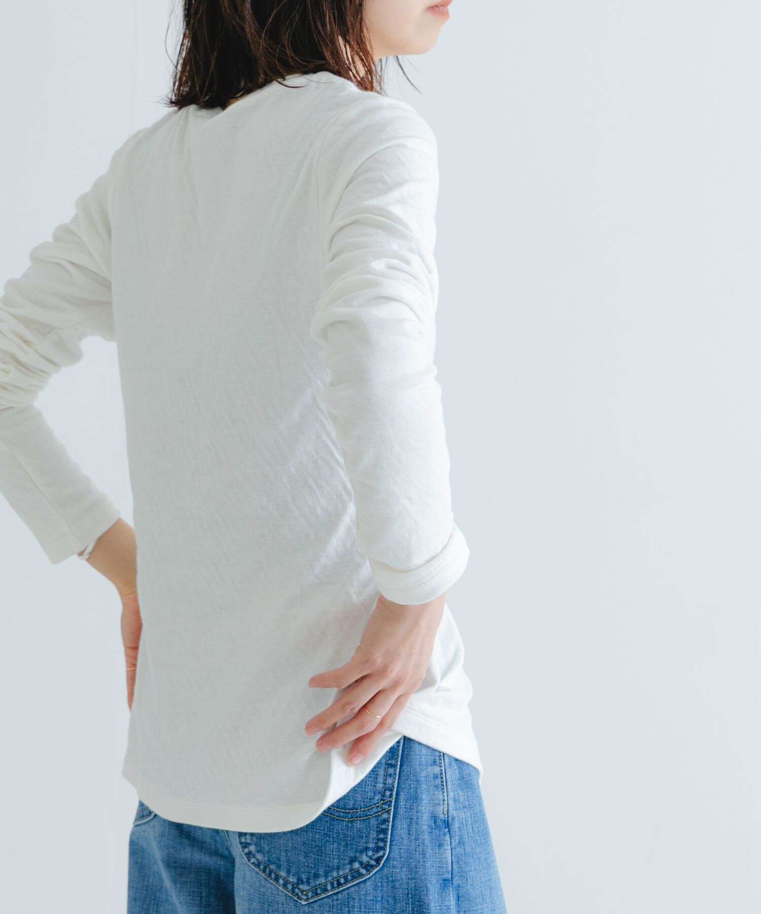 URBAN RESEARCH「『MADE IN JAPAN』セッケツクルーネックカーディガン」|カーディガン|