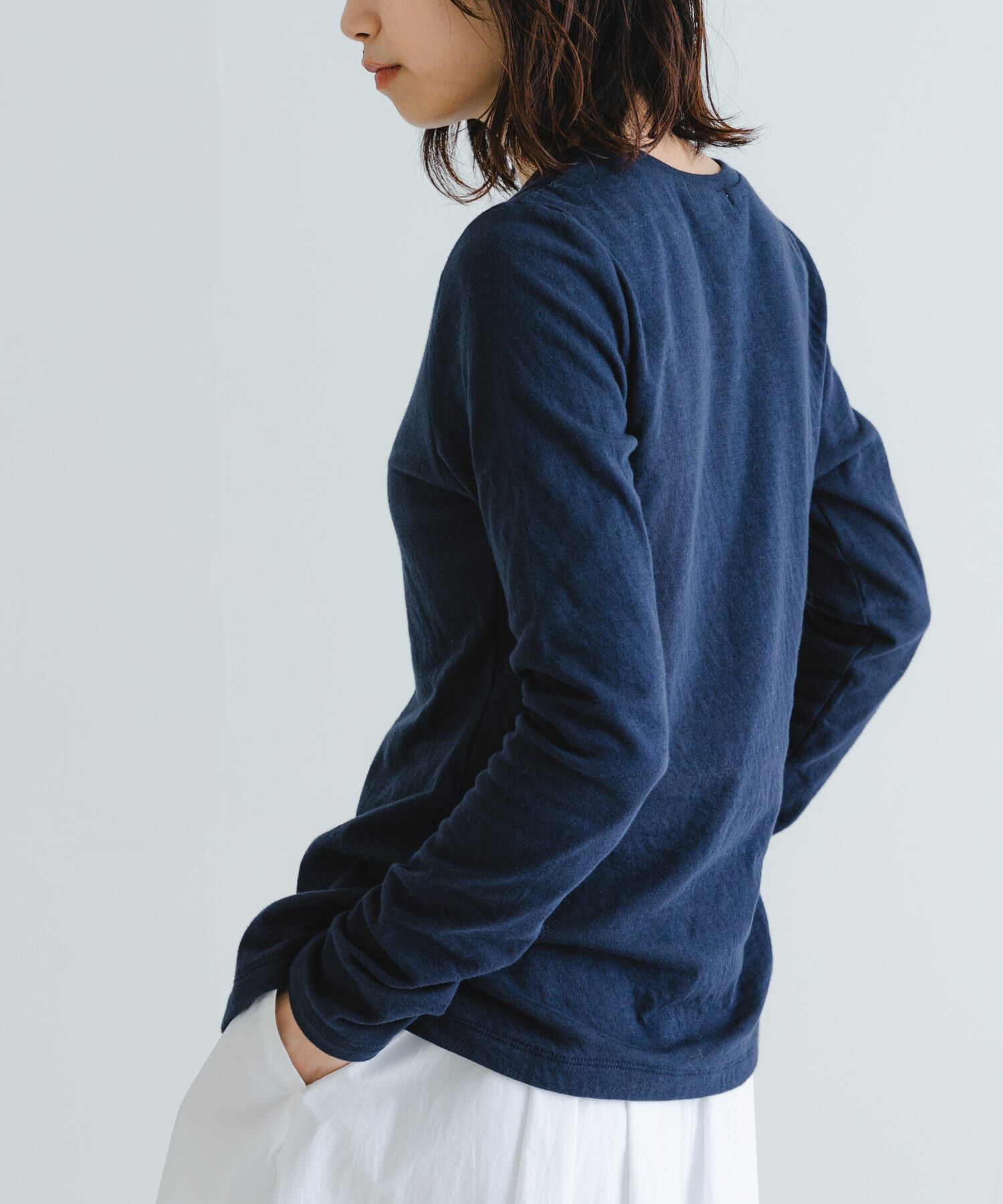 URBAN RESEARCH「『MADE IN JAPAN』セッケツクルーネックカーディガン」|カーディガン|