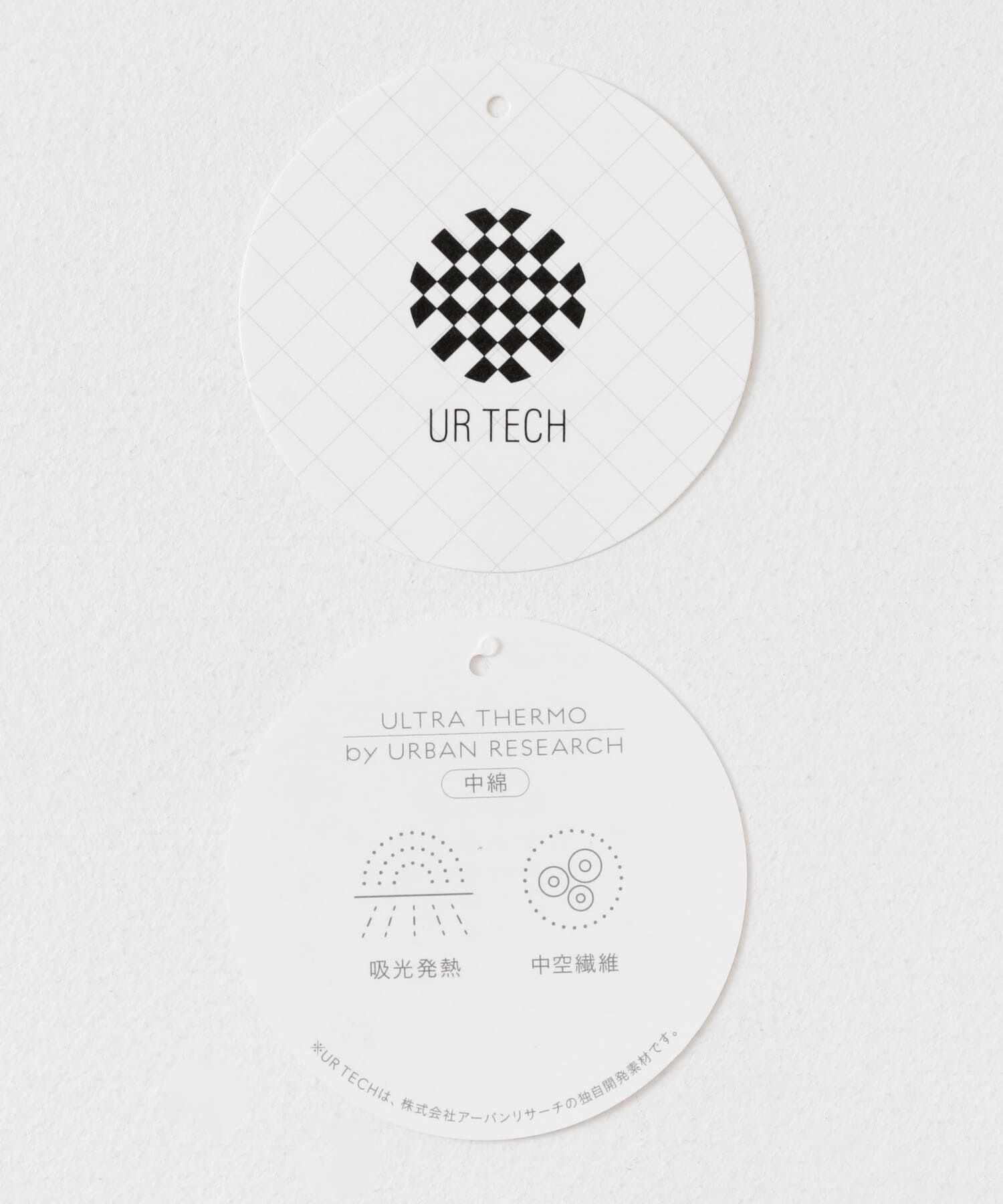 URBAN RESEARCH「『UR TECH』度詰めワッフルヘンリーロングスリーブ」|Tシャツ・カットソー|