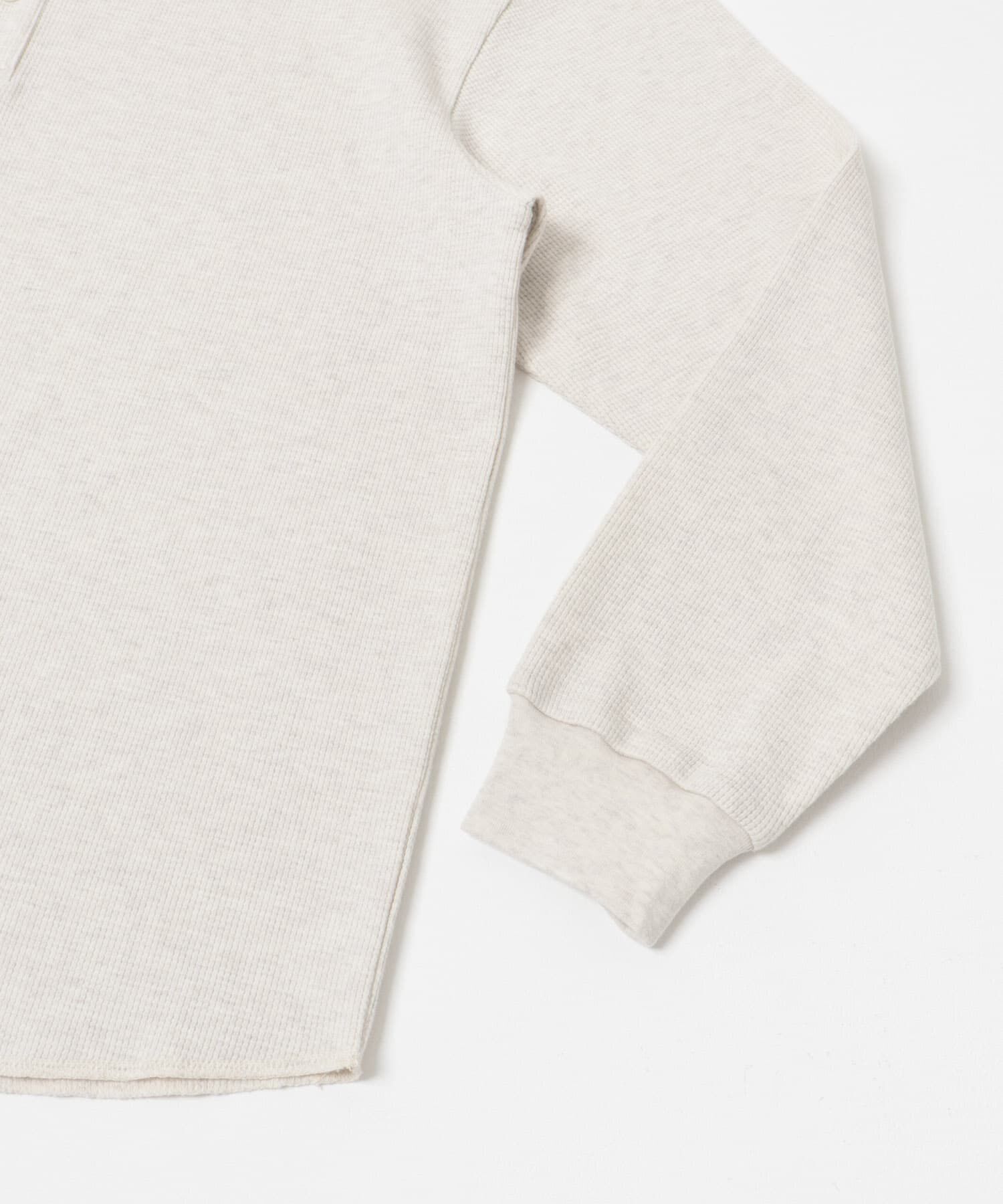 URBAN RESEARCH「『UR TECH』度詰めワッフルヘンリーロングスリーブ」|Tシャツ・カットソー|