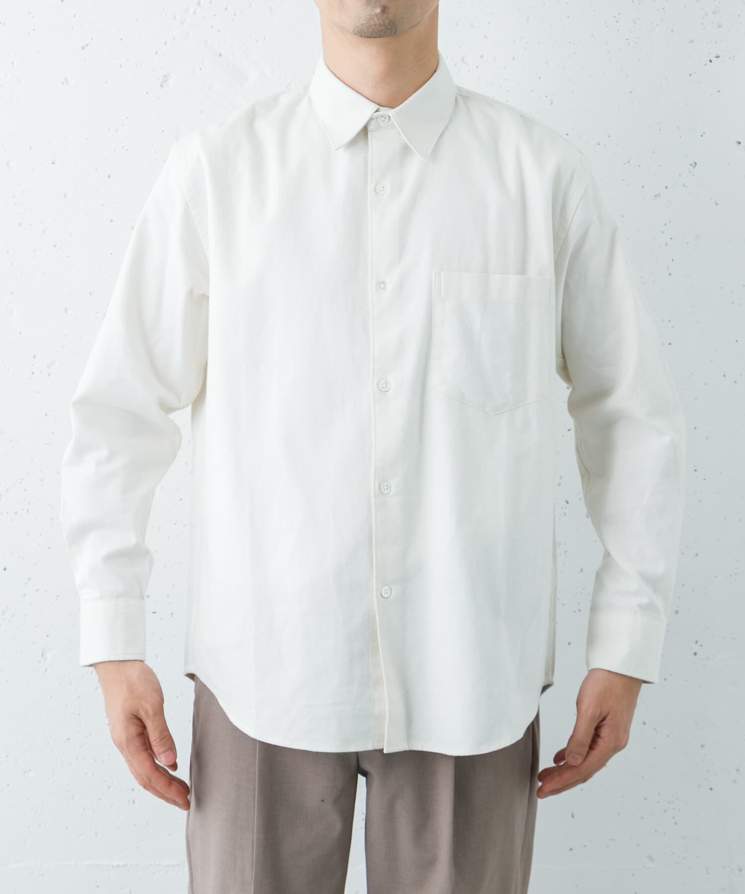 URBAN RESEARCH「『UR TECH』Brushed Cotton Shirts」|シャツ・ブラウス|