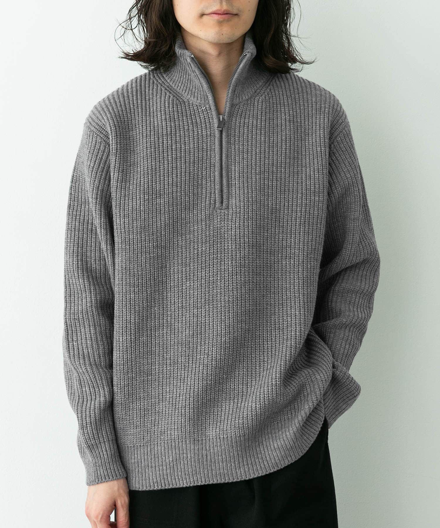 Sonny Label 「マルチサイズハーフジップニットプルオーバー」|ニット・セーター|