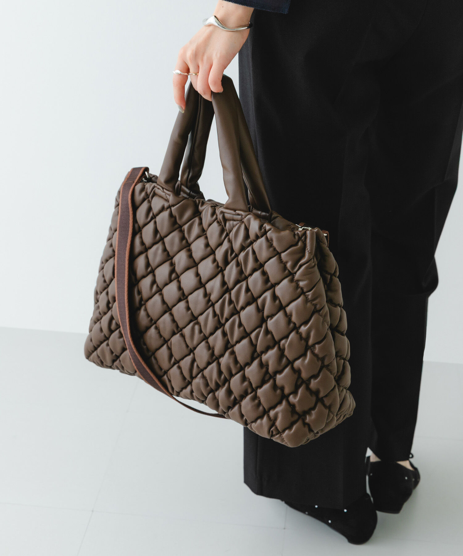 RODE SKO「テープショルダーキルティングバッグ」|ショルダー・メッセンジャー|