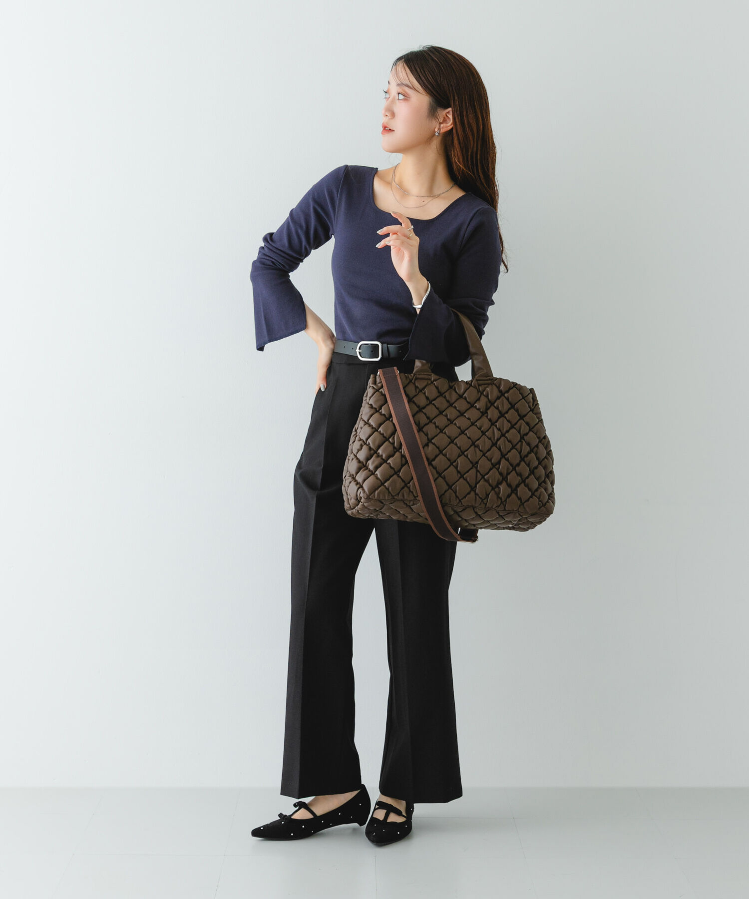 RODE SKO「テープショルダーキルティングバッグ」|ショルダー・メッセンジャー|